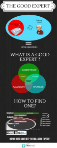 Infographie the right expert by idexlab